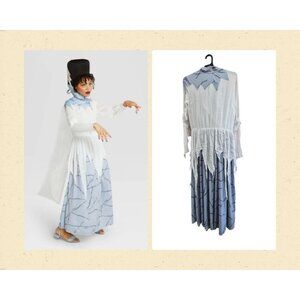 Adult Lab Monster Bride Costume Dress & Headpiece L (12-14) Novelty Halloween Ou